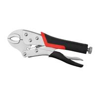 Tacdas Alicates de Bloqueo de 5 Pulgadas, Alicates de Mordaza Curva, Alicates de Punta Recta y Larga, Herramientas de Soldadura Multifunción.