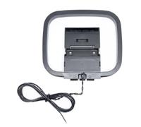 Tacdas Antena de Bucle FM Am para Receptor con Miniconector de 3 Pines para Sistemas de Recepción AV Estéreo en Cadena. Al por