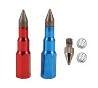 Tacdas Boquilla de Grasa de Boca Puntiaguda para Trabajo Pesado Boquilla Chapada en Cobre Boquilla de Mantequilla Universal Accesorio de PezóN de Grasa