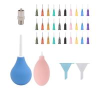 Tacdas Botella Aplicadora de Punta de PrecisióN de CeráMica para Esmalte de CeráMica, Botella Exprimible de Esmalte de CeráMica con Deslizante para Suministros de Arcilla