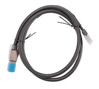 Tacdas Cable Adaptador Mini SAS HD una Mini SAS 36PIN SFF-8644 una SFF-8087 Cable de Disco Duro para Servidor 12Gbps 3,33 Pies / 1M