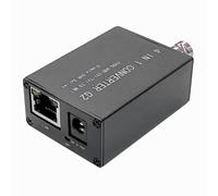 Tacdas Convertidor CVBS/1080P AHD/TVI/CVI A Red, Entrada BNC, Salida RJ45, Grabador de Video 265 RTSP de un Solo Canal para Seguridad CCTV.