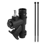 Tacdas Inflador de Potencia Universal para Buceo con ConexióN EstáNdar con Boquilla en áNgulo de 45 Grados para de Buceo