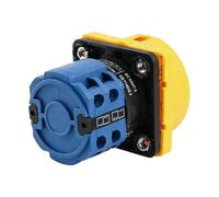 Tacdas Interruptores Aisladores de Desconexión de 4 de 20A Off-On Lw26Gs Ca10 Interruptor de Leva Giratorio con Candado de 48X48 Mm