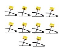 Tacdas Juego de 10 Uds. de Localizador Manual de Azulejos, Azulejos de Pared, Regulador de, Posicionador de Ajuste, Nivelador, Herramientas de ConstruccióN de ElevacióN