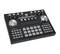 Tacdas K1 Tarjeta de Sonido en Tarjeta de Sonido Bluetooth PortáTil ProfesióN Audio de Volumen Ajustable para GrabacióN de MúSica