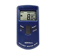 Tacdas Medidor de Humedad de Madera Inductivo MD918plus, Pantalla LCD de 4-80%, Detector de Humedad de Madera por Ondas Electromagnéticas de Alta Frecuencia.