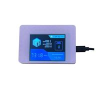 Tacdas Minería de BTC Solo 735Kh/S Mejorado NMMinering NerdMinerV2, Minero de Criptomonedas Bitcoin con Pantalla Táctil Inteligente de 2.8 Pulgadas, Mejorado para Oficina y Hogar.