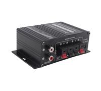 Tacdas Mini Amplificador EstéReo Dc12V Reproductor de Audio de Alta Fidelidad de Doble Canal Compatible con Entrada de DVD de TeléFono MóVil para Uso en el Hogar de la Motocicleta