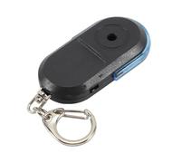 Tacdas Mini Buscador Llaves de Silbato Anti-Perdida Localizador de Llaves de Etiqueta Inteligente de Alarma InaláMbrica Rastreador de Rastreador de Luz LED con Sonido de Silbido