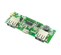 Tacdas MóDulo de Carga con Pantalla Digital de BateríA de Litio 18650 5V 2A 1A MóDulo de Refuerzo PortáTil MultifuncióN con Puerto de Carga úNico