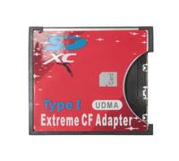 Tacdas Nueva de Tarjeta SD una Compatible con WiFi InaláMbrico Adaptador de Tarjeta SD Tipo I CáMara SLR Rojo