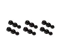 Tacdas Perilla de Control de 18 Piezas Perillas de Control de Audio de Volumen para Piezas de Guitarra Eléctrica de Bajo de Jazz