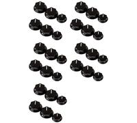 Tacdas Perilla de Control de 30 Piezas Perillas de Control de Audio de Volumen para Piezas de Guitarra Eléctrica de Bajo de Jazz