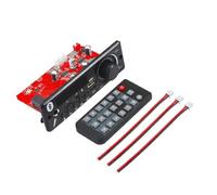 Tacdas Placa Decodificadora de Amplificador MP3/WAV/FLAC Bluetooth 5.0, de Audio para Coche de 24 V y 2 X 80 W con Micrófono, USB/TF/FM y Reducción de Ruido.