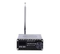 Tacdas Receptor y Escáner de Banda ATS-20+Si4732 con Pantalla OLED de 0,96 Pulgadas, FM, Am y SSB, FM, Am, MW, SW, SSB y LSB, con Antena.
