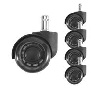 Tacdas Ruedas para Silla de Oficina, Ruedas de Escritorio Silenciosas Suaves de Repuesto de 2 Pulgadas para Silla de Trabajo y Juegos, Rodamiento Resistente y Seguro