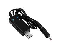 Tacdas USB Boost Converter USB Step-Up Converter Cable DC 5V una 9V 12V 3.5X1.35Mm Conector para Power Converter, 1 Support 1