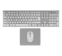 tacens 3en1 teclado+ratón+alfom inalámbrico blanco