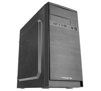 TACENS ANIMA AC4, Caja de Ordenador Minitorre MicroATX, Soporte de Ventilación, USB 3.0, Acabado Aluminio Pulido, Negro