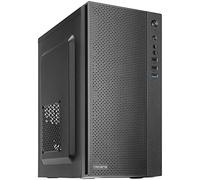 TACENS ANIMA AC5, Caja PC MicroATX Compacta, Frontal Malla Refrigeración Avanzada, USB 3.0, Diseño Minimalista, Negro