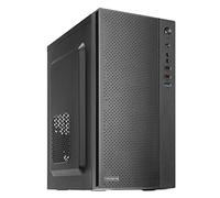 TACENS ANIMA AC5, Caja PC MicroATX Compacta, Frontal Malla Refrigeración Avanzada, USB 3.0, Diseño Minimalista, Negro