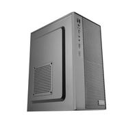 Tacens Anima AC7500, Caja PC MicroATX y Mini-ITX, Fuente de Alimentación 500W Integrada, Panel Frontal Geométrico 3D, Minitorre con Conectividad Frontal USB-C + USB 3.0 + USB 2.0 + HD Audio, Negro