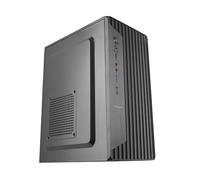 Tacens Anima AC8500, Caja PC MicroATX y Mini-ITX, Fuente de Alimentación 500W Integrada, Panel Frontal Cleanline, Minitorre con Conectividad Frontal USB-C + USB 3.0 + USB 2.0 + HD Audio, Negro