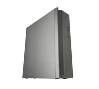 Tacens Anima ACSLIM500, Caja PC MicroATX, Diseño Slim Dual Horizontal o Vertical, Fuente de Alimentación TFX 500W, Frontal con Rejilla Airflow, Minitorre Ultracompacta con USB-C y USB 3.0, Negro