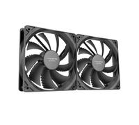 Tacens Anima AF12X2, Kit 2x Ventiladores 120mm, Funcionamiento Ultrasilencioso, Rodamientos FLUXUS, Flujo de Aire Optimizado, Estructura Reforzada Antivibraciones, Rendimiento Térmico Eficiente, Negro