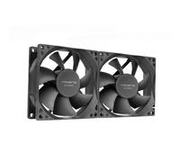 Tacens Anima AF8X2, Kit 2x Ventiladores 80mm, Funcionamiento Ultrasilencioso, Rodamientos FLUXUS, Flujo de Aire Optimizado, Estructura Reforzada Antivibraciones, Rendimiento Térmico Eficiente, Negro