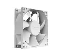Tacens Anima AF8X2, Kit 2X Ventiladores 80mm, Funcionamiento Ultrasilencioso, Rodamientos FLUXUS, Flujo de Aire Optimizado, Estructura Reforzada Antivibraciones, Rendimiento Térmico Eficiente, Blanco