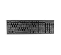 Tacens Anima AK02, Teclado PC Completo, Formato Compacto, Teclas Silenciosas Perfil Bajo, SmartKey Copilot AI, Plug&Play, Windows|Linux|Mac |PS4|PS5|XBOX ONE|XBOX SERIES X-S|Switch|Switch 2, Inglés US