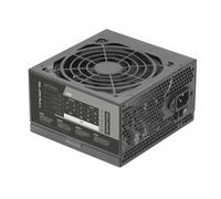 TACENS Anima APIII750, Fuente Alimentación PC ATX 750W, Tecnología SMD y DC-DC, 85% Eficiencia 12V, Ventilador Ultra-silencioso 12cm, Cables Planos Extralargos, Negro