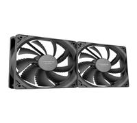 Tacens Anima AF12X2, Kit 2x Ventiladores 120mm, Funcionamiento Ultrasilencioso, Rodamientos FLUXUS, Flujo de Aire Optimizado, Estructura Reforzada Antivibraciones, Rendimiento Térmico Eficiente, Negro