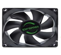 TACENS ANIMA AF12, Ventilador PC 120mm, Rodamientos FLUXUS Ultrasilencioso, 9 Aspas, Color Negro