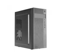 Tacens FERROX, Caja PC Semitorre ATX, Ventilador Lateral de 12cm, Frontal Mesh, Refrigeración Avanzada, Estructura de Acero Resistente, Negro