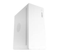 Tacens ENSIS, Caja PC ATX, Diseño Completamente Metálico, Estructura Robusta Ultrarresistente, Semitorre con Ventilador 120mm FDB Ultrasilencioso, USB 3.0, Blanco