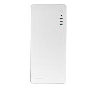 Tacens ENSIS, Caja PC ATX, Diseño Completamente Metálico, Estructura Robusta Ultrarresistente, Semitorre con Ventilador 120mm FDB Ultrasilencioso, USB 3.0, Blanco