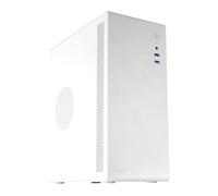 Tacens Caja PC Micro-ATX NOVAX minitorre, metálica ultrarresistente, 1x ventilador 80mm, blanco
