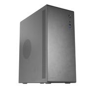 Tacens NOVAX550BR, Caja PC Micro-ATX + Fuente Alimentación 550W 80Plus Bronce 230V, Diseño Totalmente Metálico, 1x Ventilador Trasero 80mm, Minitorre con Amplia Capacidad Interna, Negro