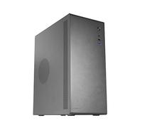 Tacens ORUMX, Caja Minitorre Slim Micro-ATX Ultra Compacta, Estructura de Acero, Ventilador 80mm, PSU SFX, Negro