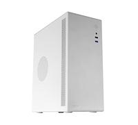 Tacens ORUMX500, Caja Minitorre Slim Micro-ATX + Fuente de Alimentación SFX 500W, Ultra Compacta, Estructura de Acero, Ventilador 80mm, Blanco