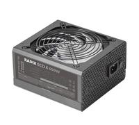Tacens Radix Eco X 650, Fuente Alimentación PC ATX 650W, 6 Años Garantía, Tecnología Silenciosa AI-RPM, +87% Eficiencia, Negro