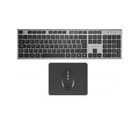 Tacens Pack Gaming ZENITH – Teclado inalámbrico + Ratón 3200 dpi + Alfombrilla Nanotextil