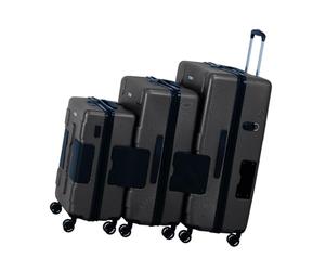 TACH V3 - Juego de Equipaje y Bolsa de Viaje conectable | Maleta rodante con Sistema de conexión Integrado Patentado | Fácil de conectar y Transportar Bolsas a la Vez | Cerradura aprobada por la TSA