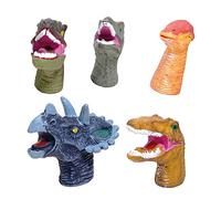 TACHAN - Set Marionetas de Dedo Hora del baño - Temática Animales prehistóricos Dinosaurios - Juguetes de baño y Piscina- A Partir de 3 años (CPA Toy Group 756T00813)