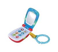 TACHAN -Teléfono Bebe Actividades - Musica y Sonidos - Juguete Primera Infancia - con Espejo y Colgador (CPA Toy Group 782T00748)