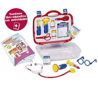 Tachan 9908 Maletín Médico Doctor Deluxe, Rojo/Azul