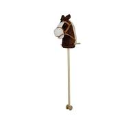 Tachan- Animales Cabeza de Caballo con Palo Deluxe marrón-90cm de Altura 727T00728, Color marrón, M (CPA Toy Group T00728)